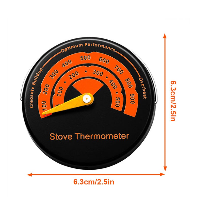 Magnetisk Kamintermometer - Perfekt till din Kaminfläkt