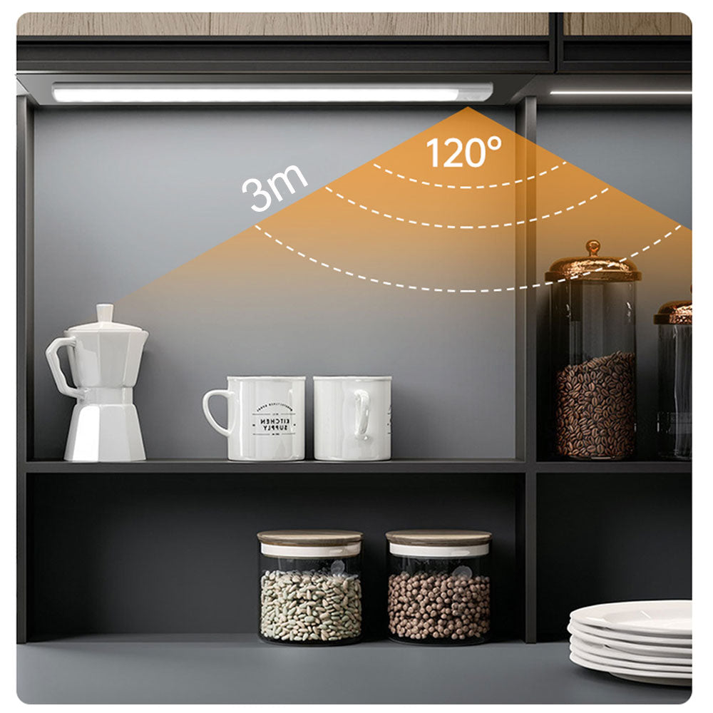 LED-list med Rörelsesensor - Batteridriven & Uppladdningsbar