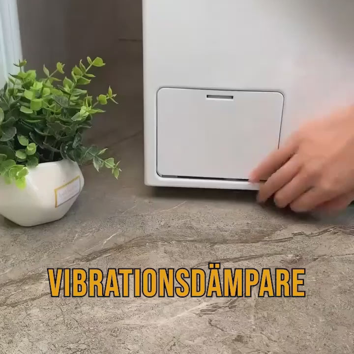 Vibrationsdämpare i Gummi för Tvättmaskin och Möbler - 4st